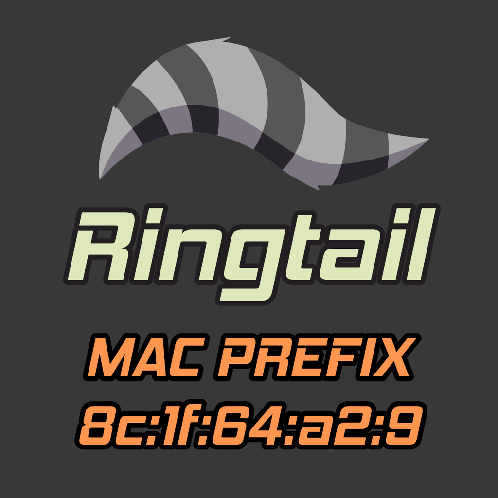 Ringtail Security has a MAC prefix!