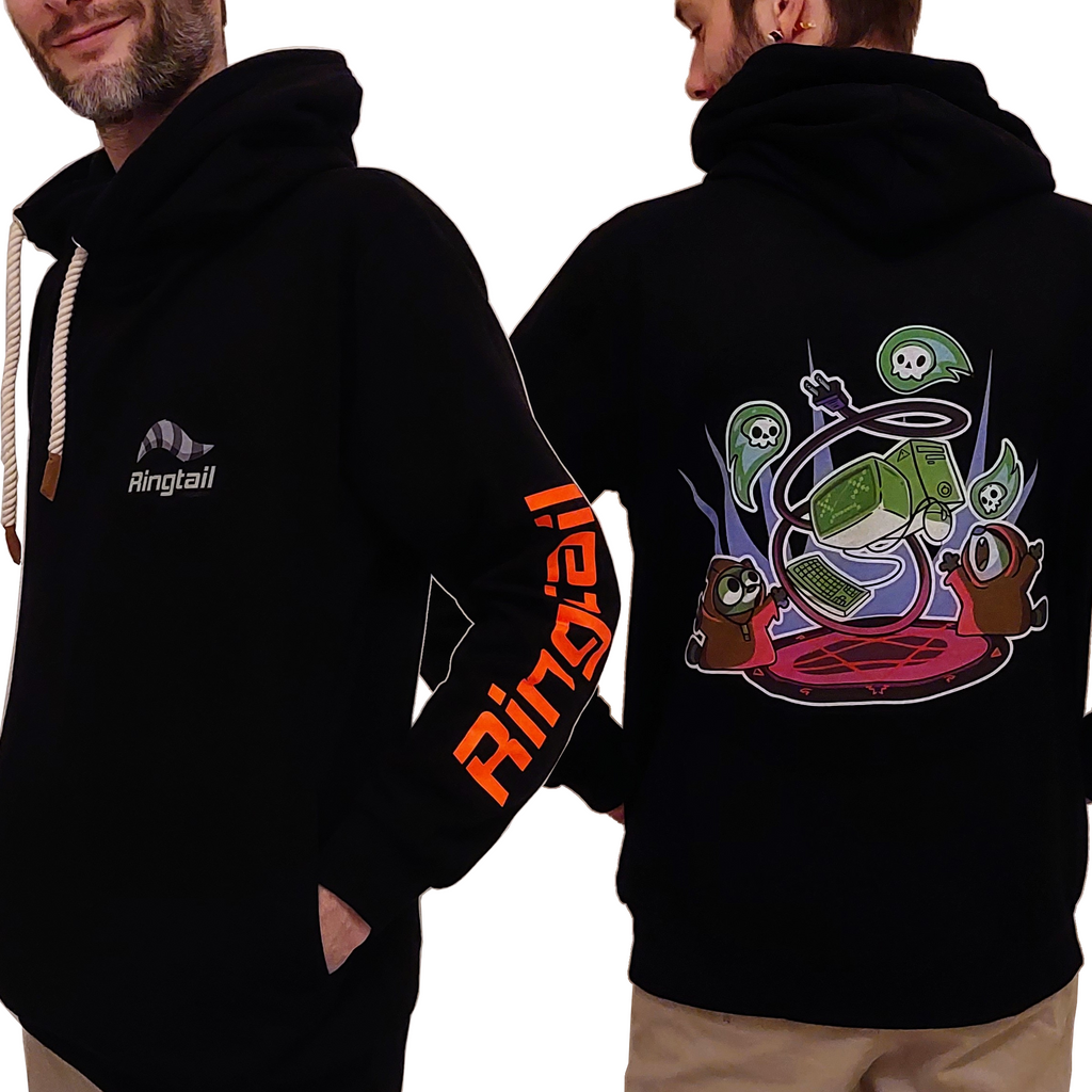 New Ringtail X Happyraccoons hoodie